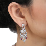 SHAHI GEMSTONE GYANI ZIRCON NECKLACE SET