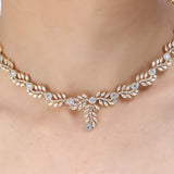 SHAHI GEMSTONE HARINI ZIRCON NECKLACE SET