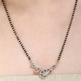 ZIRCON MANGALSUTRA PENDANT SET