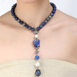 Nayaab Rinkal Zircon Pendant Necklace
