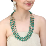 Nayaab Kartini Kundan Necklace Set