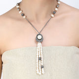 Nayaab Dimpi Zircon Necklace