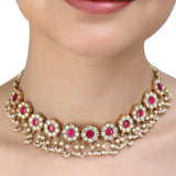 Nayaab Daksha Kundan Necklace Set