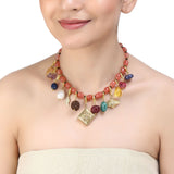 Nayaab Arya Multi Bead Necklace