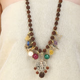 Nayaab Imani Rudrakhsh Necklace
