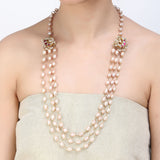 Nayaab Tara Kundan Necklace