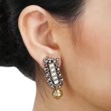 GANGA JAMUNA KUNDAN NECKLACE SET