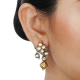 GANGA JAMUNA KUNDAN PENDANT SET
