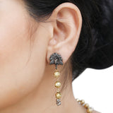 GANGA JAMUNA KUNDAN CHAND NECKLACE SET