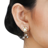 GANGA JAMUNA CHAND KUNDAN NECKLACE SET