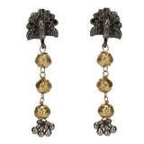 GANGA JAMUNA KUNDAN CHAND NECKLACE SET