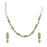 GANGA JAMUNA KUNDAN NECKLACE SET