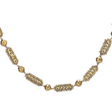 GANGA JAMUNA KUNDAN NECKLACE SET
