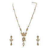 GANGA JAMUNA CHAND KUNDAN NECKLACE SET