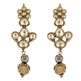 GANGA JAMUNA CHAND KUNDAN NECKLACE SET