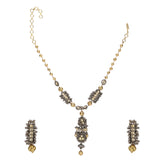 GANGA JAMUNA KUNDAN NECKLACE SET