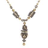 GANGA JAMUNA KUNDAN NECKLACE SET