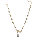 GANGA JAMUNA CHAND KUNDAN NECKLACE SET
