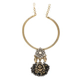 GANGA JAMUNA KUNDAN NECKLACE SET