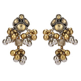 GANGA JAMUNA KUNDAN NECKLACE SET