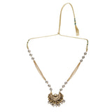 GANGA JAMUNA CHAND KUNDAN NECKLACE SET