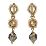 GANGA JAMUNA CHAND KUNDAN NECKLACE SET
