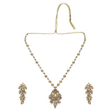 GANGA JAMUNA CHAND KUNDAN NECKLACE SET