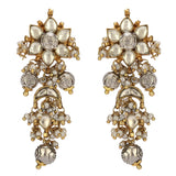 GANGA JAMUNA CHAND KUNDAN NECKLACE SET