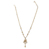 GANGA JAMUNA KUNDAN PENDANT SET