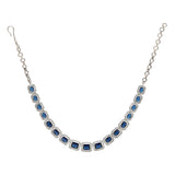 SHAHI GEMSTONE NUTAN ZIRCON NECKLACE SET
