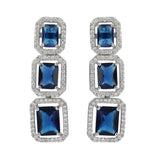 SHAHI GEMSTONE NUTAN ZIRCON NECKLACE SET