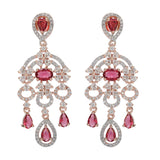 SHAHI GEMSTONE ZERCON NECKLACE SET