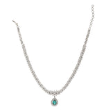 SHAHI GEMSTONE PRISHA ZIRCON NECKLACE SET