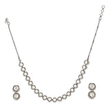 SHAHI GEMSTONE RIDDHI ZIRCON NECKLACE SET