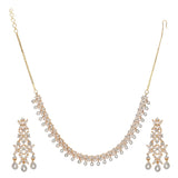 SHAHI GEMSTONE NIMMI ZIRCON NECKLACE SET