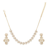 SHAHI GEMSTONE OLIVIA ZIRCON NECKLACE SET
