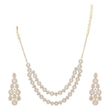 SHAHI GEMSTONE NECKLACE SET