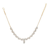 SHAHI GEMSTONE HARINI ZIRCON NECKLACE SET