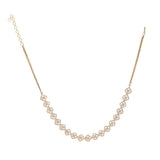 SHAHI GEMSTONE NIYA ZIRCON NECKLACE SET