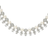 SHAHI GEMSTONE RAKSHITA ZIRCON NECKLACE SET