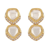 SHAHI GEMSTONE NITYA ZIRCON NECKLACE SET