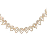 SHAHI GEMSTONE MEENU ZIRCON NECKLACE SET