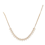 SHAHI GEMSTONE MEENU ZIRCON NECKLACE SET