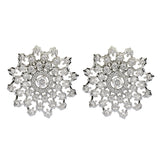Ruhani Silver Earring Studs