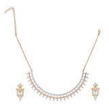 SHAHI GEMSTONE ZIRCON NECKLACE SET