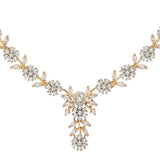 SHAHI GEMSTONE ADYA ZIRCON NECKLACE SET