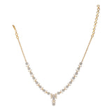 SHAHI GEMSTONE ADYA ZIRCON NECKLACE SET