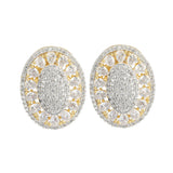 Ruhani Gold Plated Earring Studs