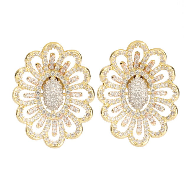 Ruhani Jacket Gold Studs