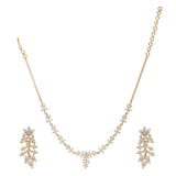 SHAHI GEMSTONE AADHYA ZIRCON NECKLACE SET